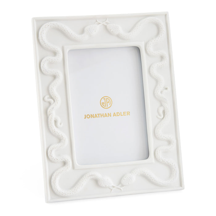 eden frame porcelain white - angle view