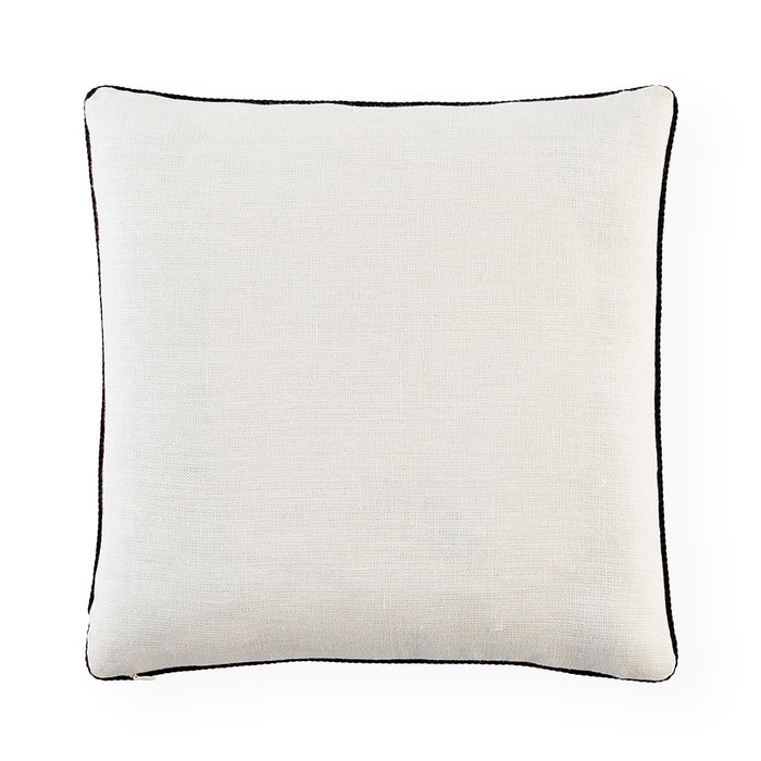 Eden Coiled Snake Pillow - back view