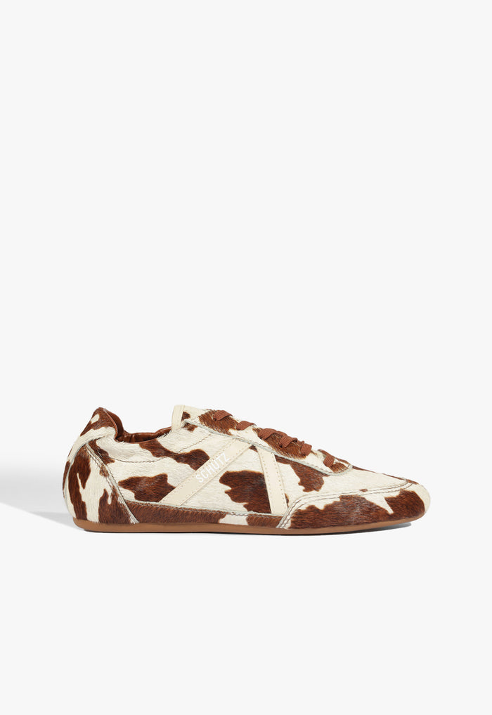 Eight Animal Print Leather Sneaker 5 Animal Print Hair Calf - Schutz Shoes