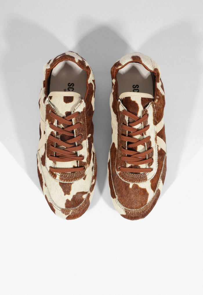 Eight Animal Print Leather Sneaker - Schutz Shoes