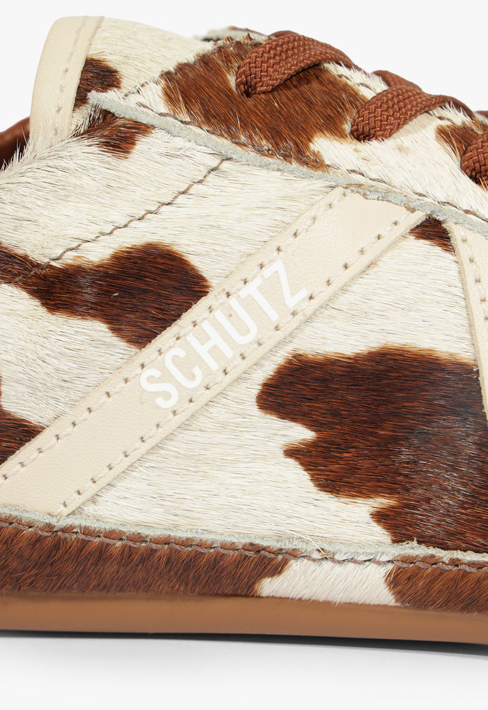Eight Animal Print Leather Sneaker - Schutz Shoes