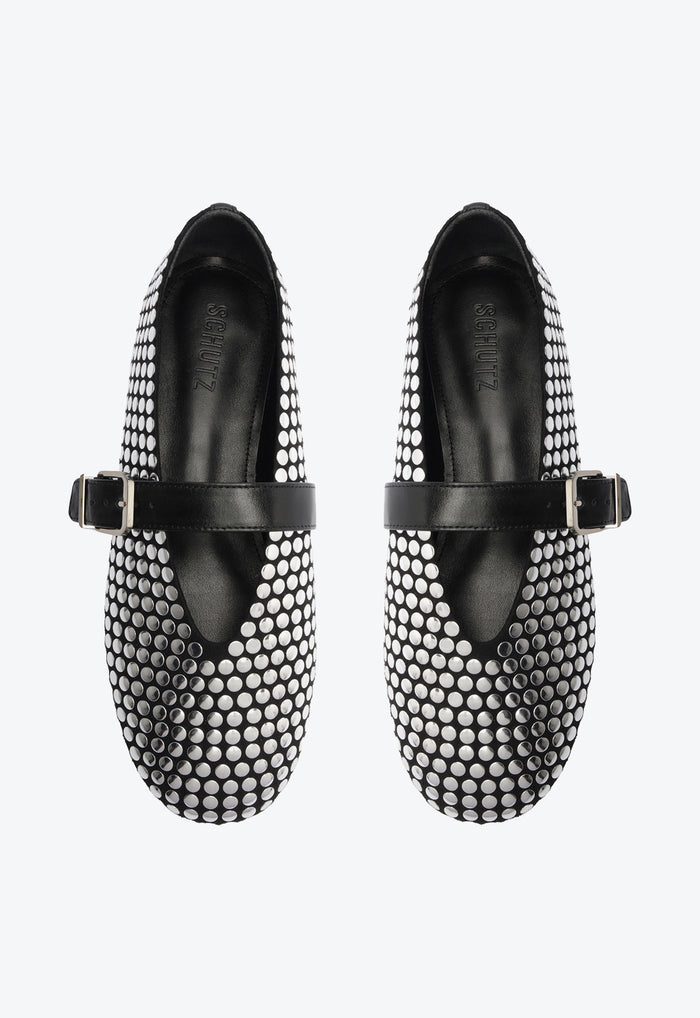 Eiza Studs Ballet Flat - Schutz Shoes