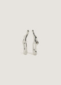 Elara Sculptural Earring Silver