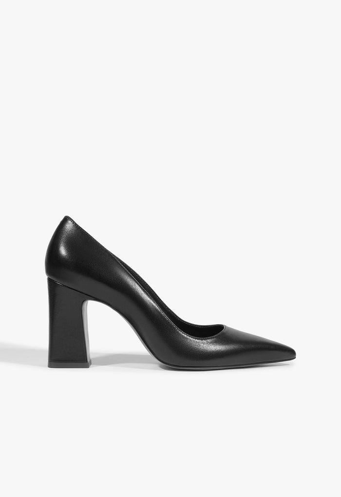 Eleanor Leather Pump 5 Black Leather - Schutz Shoes
