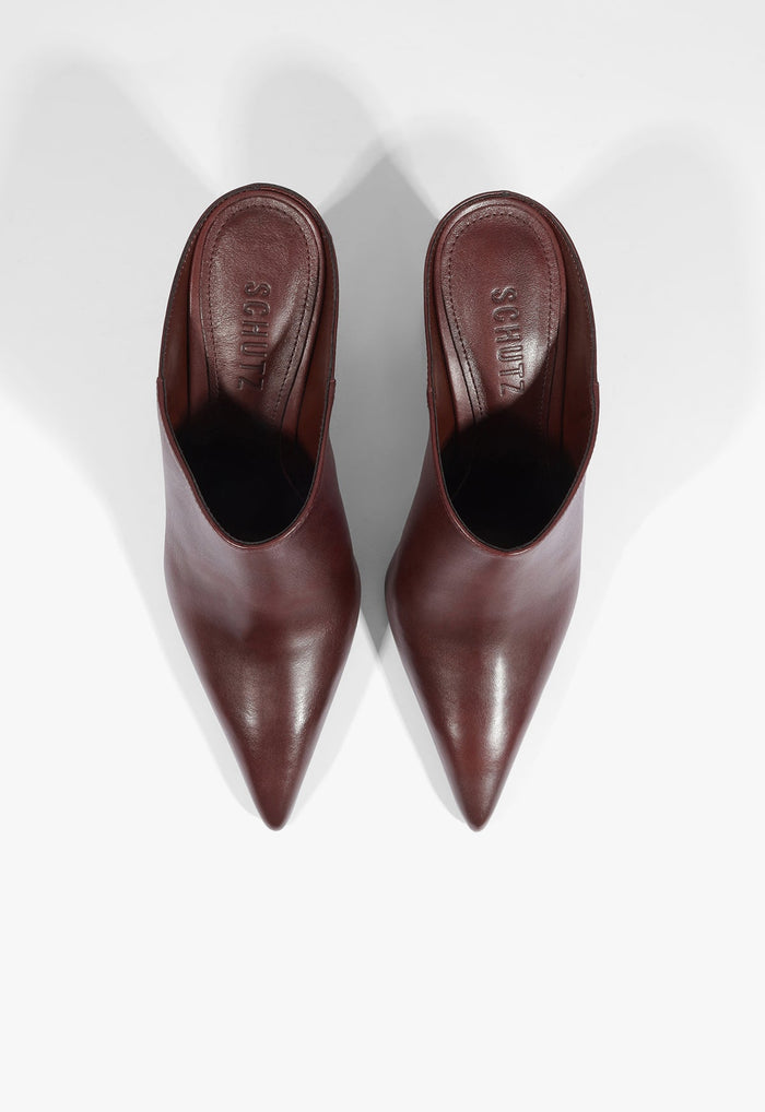 Eleanor Mule Leather Pump - Schutz Shoes