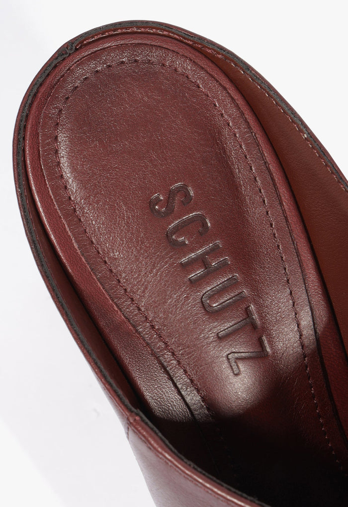Eleanor Mule Leather Pump - Schutz Shoes