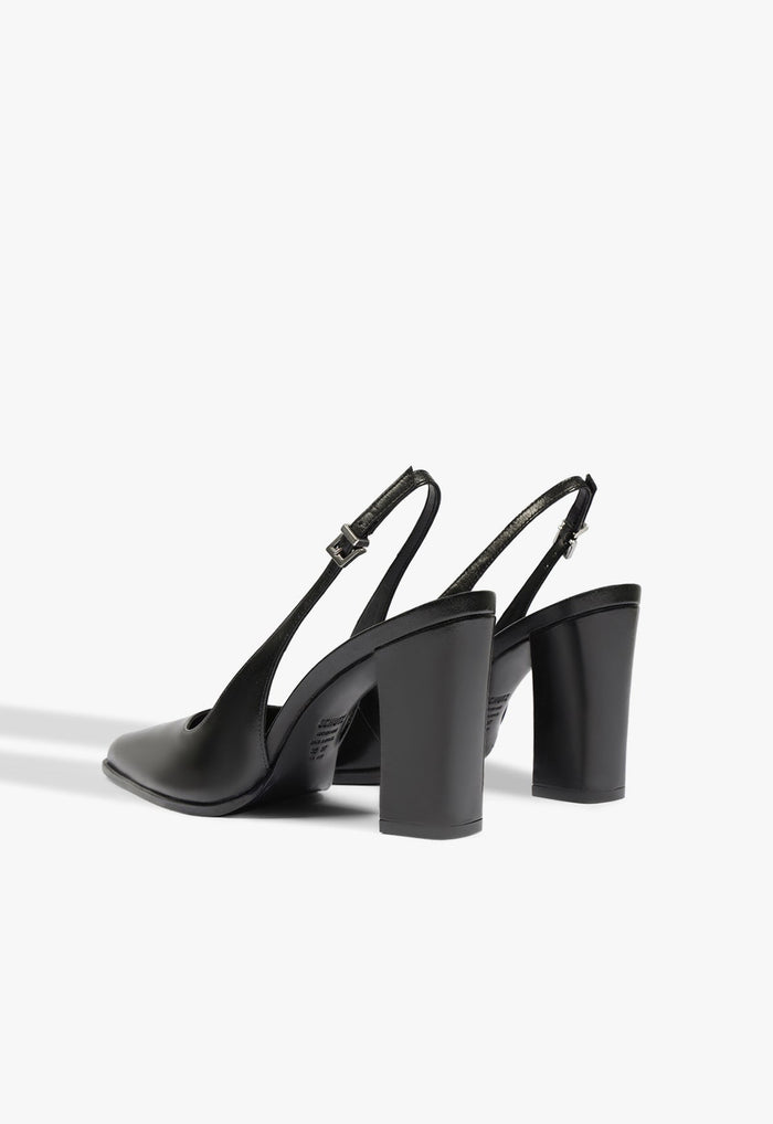Eleanor Sling Welt Leather Pump - Schutz Shoes