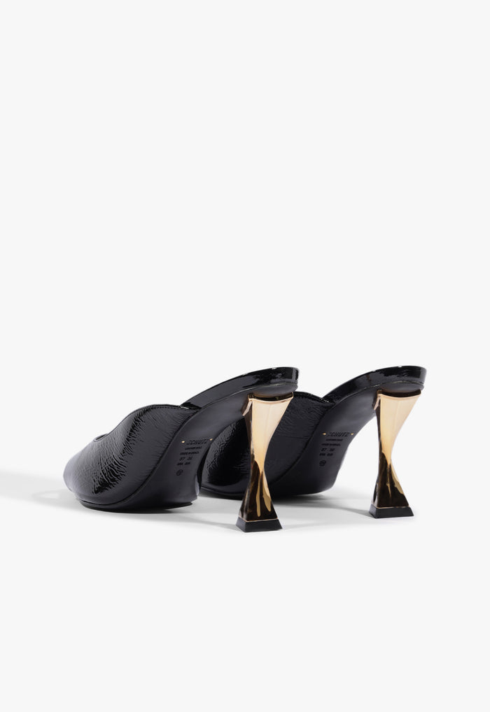 Elisha Mule Patent Leather Sandal - Schutz Shoes