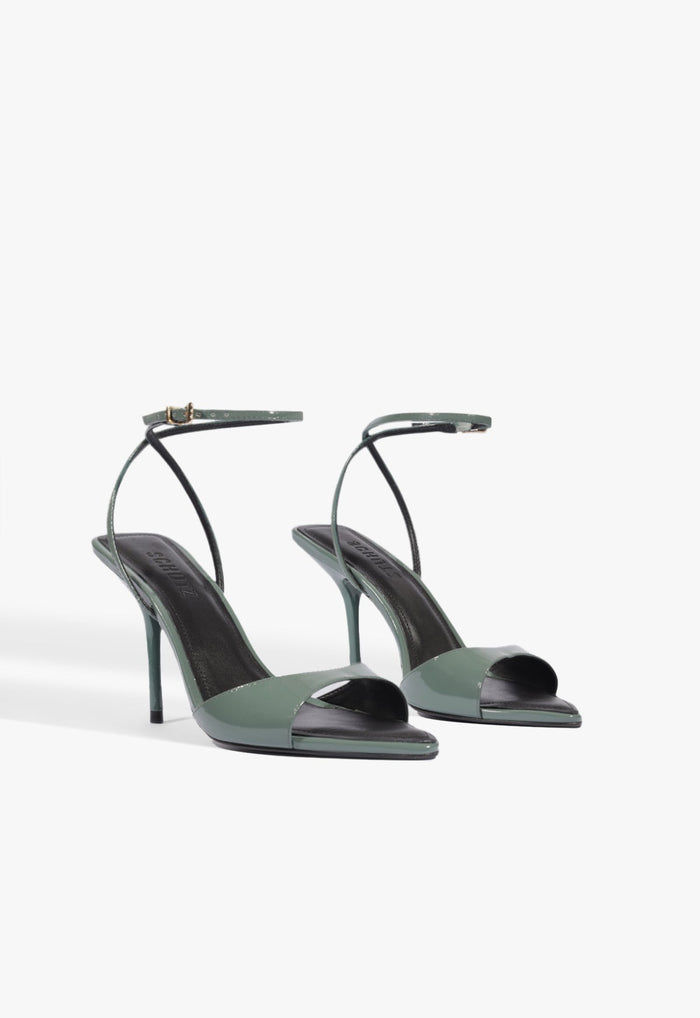Elodie Buckle Patent Leather Sandal - Schutz Shoes