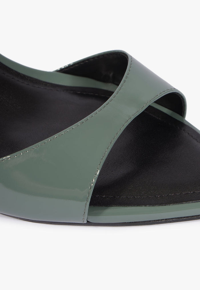 Elodie Buckle Patent Leather Sandal - Schutz Shoes