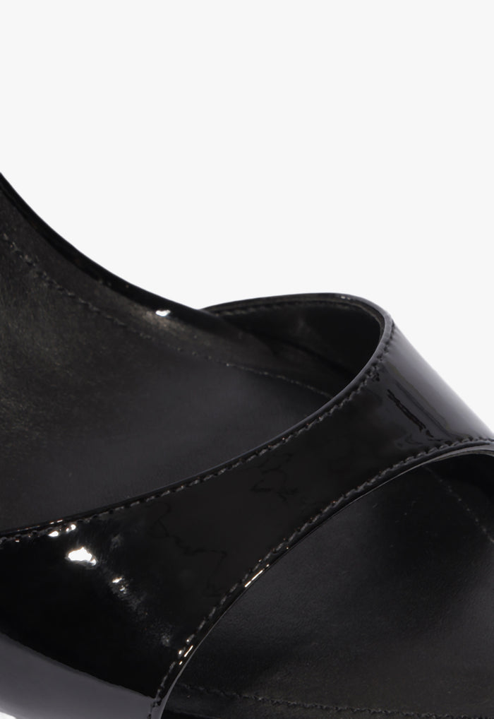 Elodie Buckle Patent Leather Sandal - Schutz Shoes