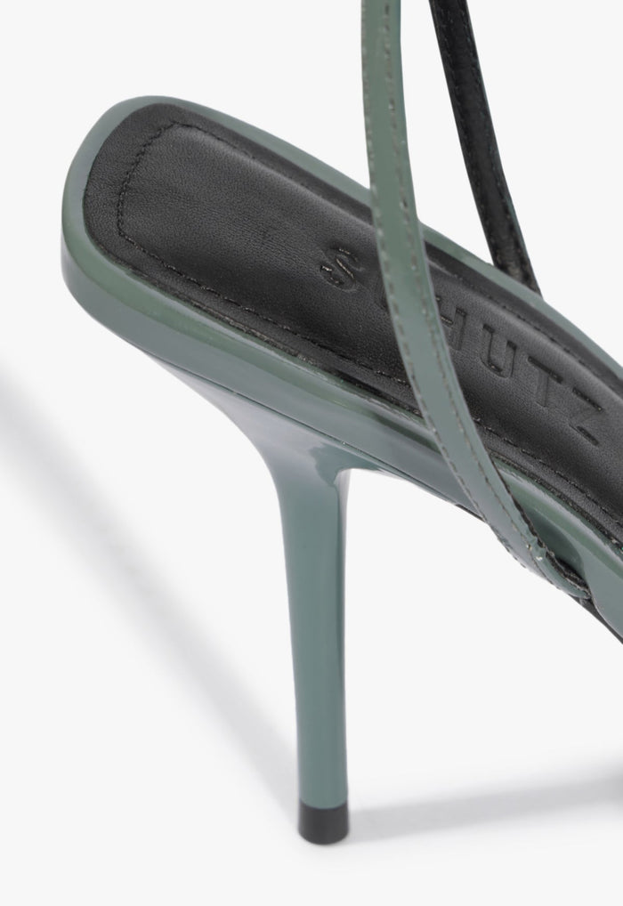 Elodie Buckle Patent Leather Sandal - Schutz Shoes