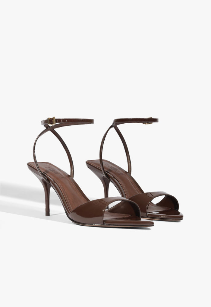 Elodie Buckle Patent Sandal - Schutz Shoes