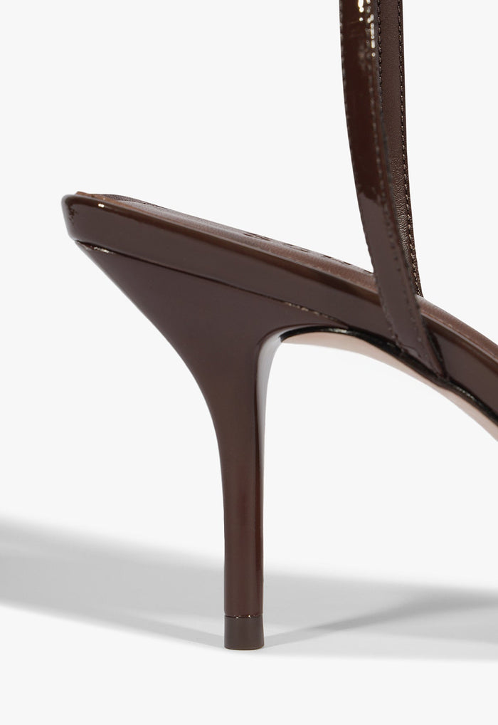 Elodie Buckle Patent Sandal - Schutz Shoes