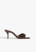 Elodie Patent Sandal 5 Root Brown Patent - Schutz Shoes