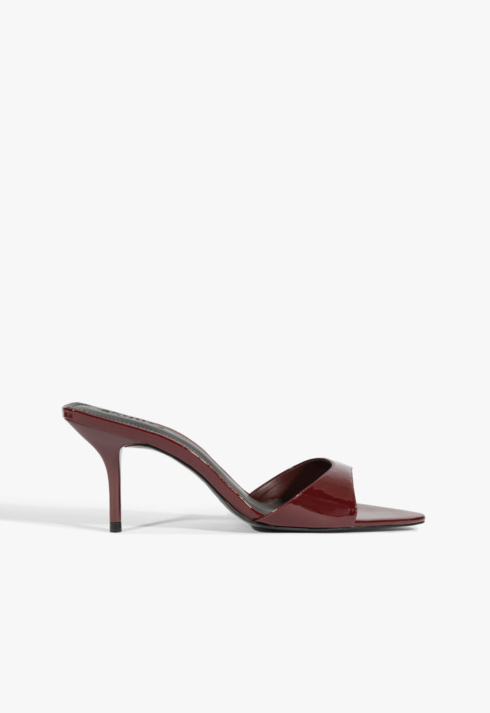 Elodie Patent Sandal 5 Red Patent - Schutz Shoes