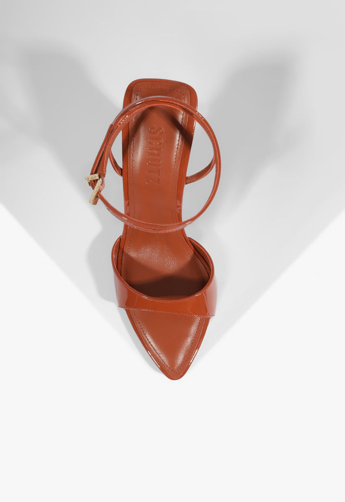 Elodie Wedge Patent Sandal - Schutz Shoes