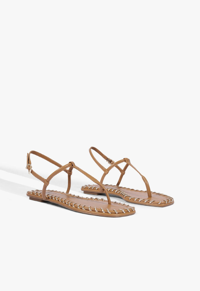 Elsha Sewing Leather Sandal - Schutz Shoes