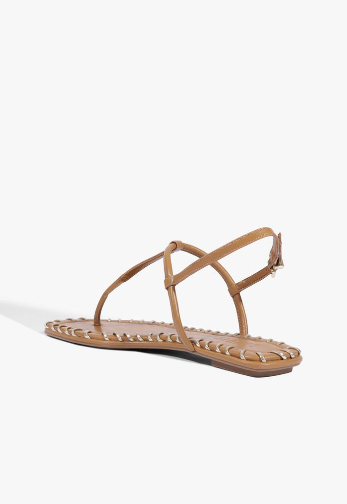 Elsha Sewing Leather Sandal - Schutz Shoes