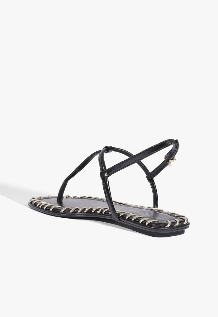 Elsha Sewing Leather Sandal - Schutz Shoes