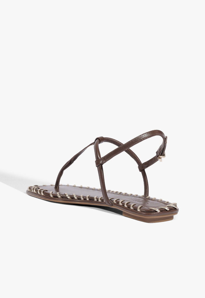 Elsha Sewing Leather Sandal - Schutz Shoes