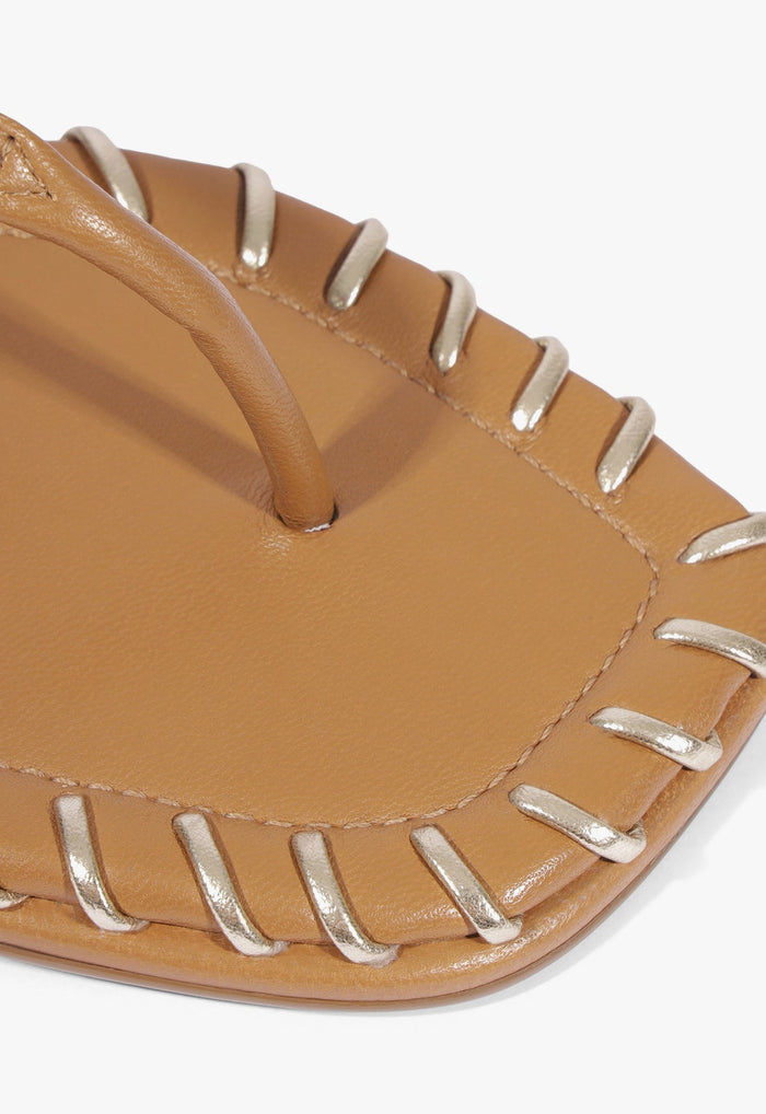 Elsha Sewing Leather Sandal - Schutz Shoes
