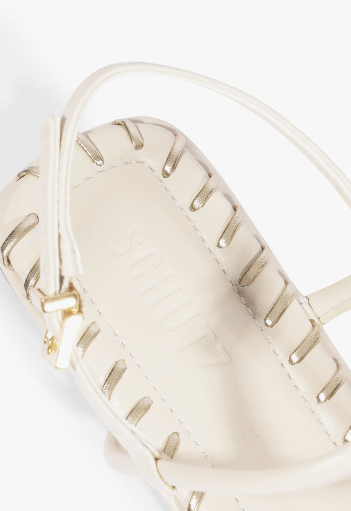 Elsha Sewing Leather Sandal - Schutz Shoes