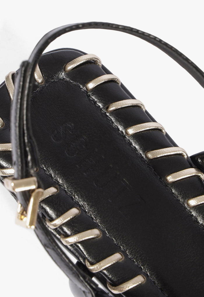 Elsha Sewing Leather Sandal - Schutz Shoes