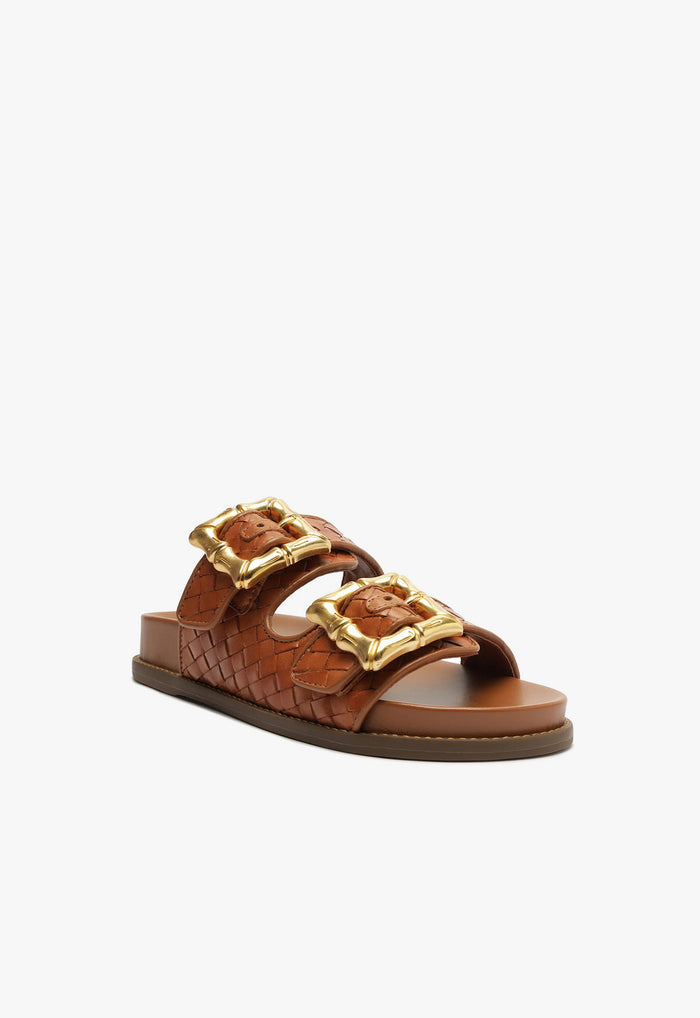 Enola Honey Peach Sporty Sandal - Schutz Shoes