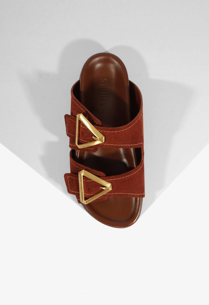 Erika Suede Sporty Sandal - Schutz Shoes