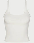 White tank top on a white background