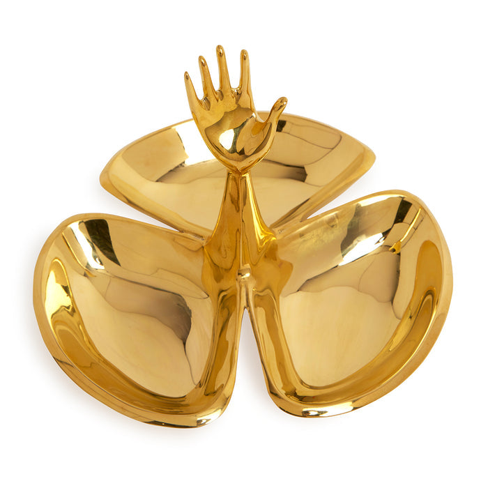 eve bon bon dish brass - angle view 2