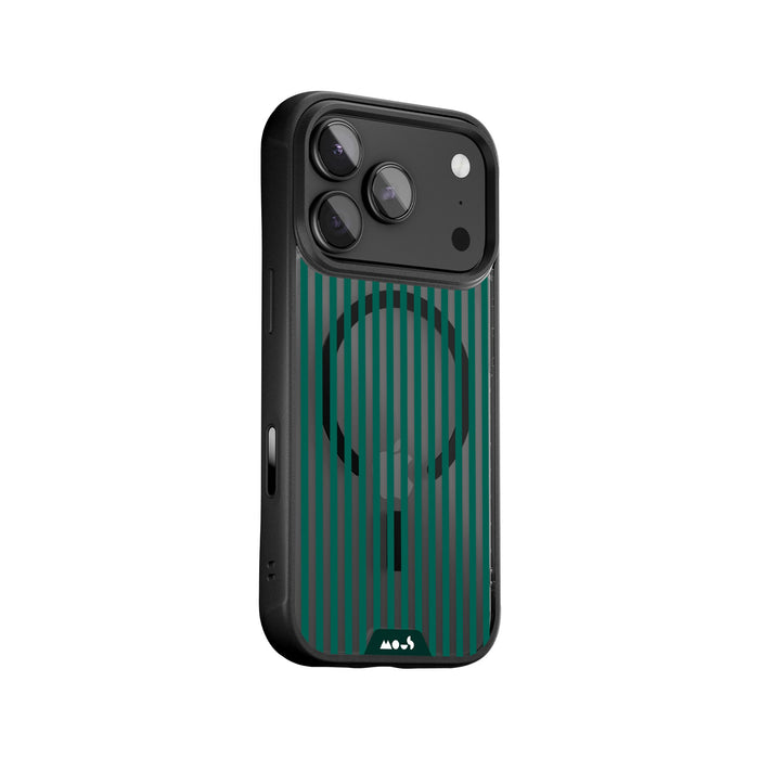 Evergreen Protective Phone Case - Pinstripe MagSafe