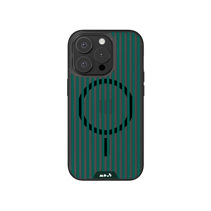 Evergreen Protective Phone Case - Pinstripe MagSafe