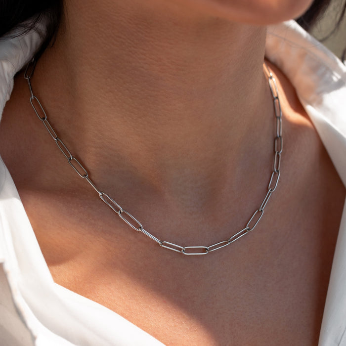 Everly Necklace Silver