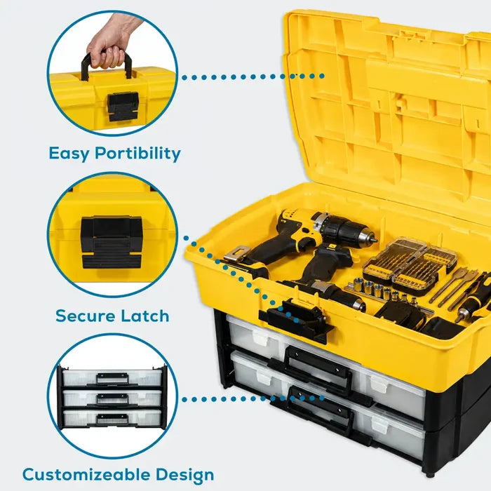 Expandable Building Box 6730HS (13900-2) Includes 2 Trays & IDS™ Boxes
