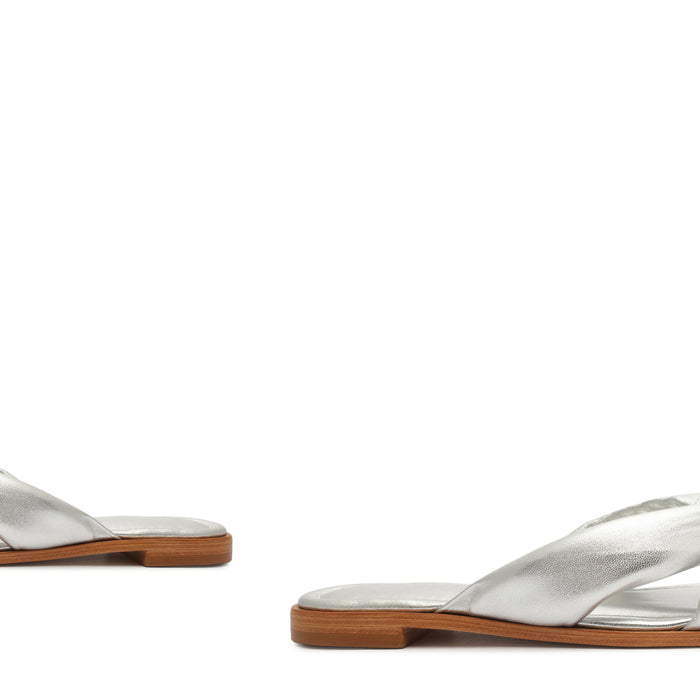 Fairy Metallic Leather Sandal - Schutz Shoes