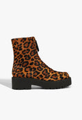 Farrah Hair Calf Bootie 5 Leopard Hair Calf - Schutz Shoes