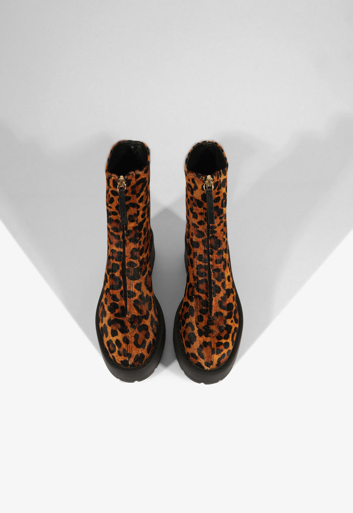 Farrah Hair Calf Bootie - Schutz Shoes