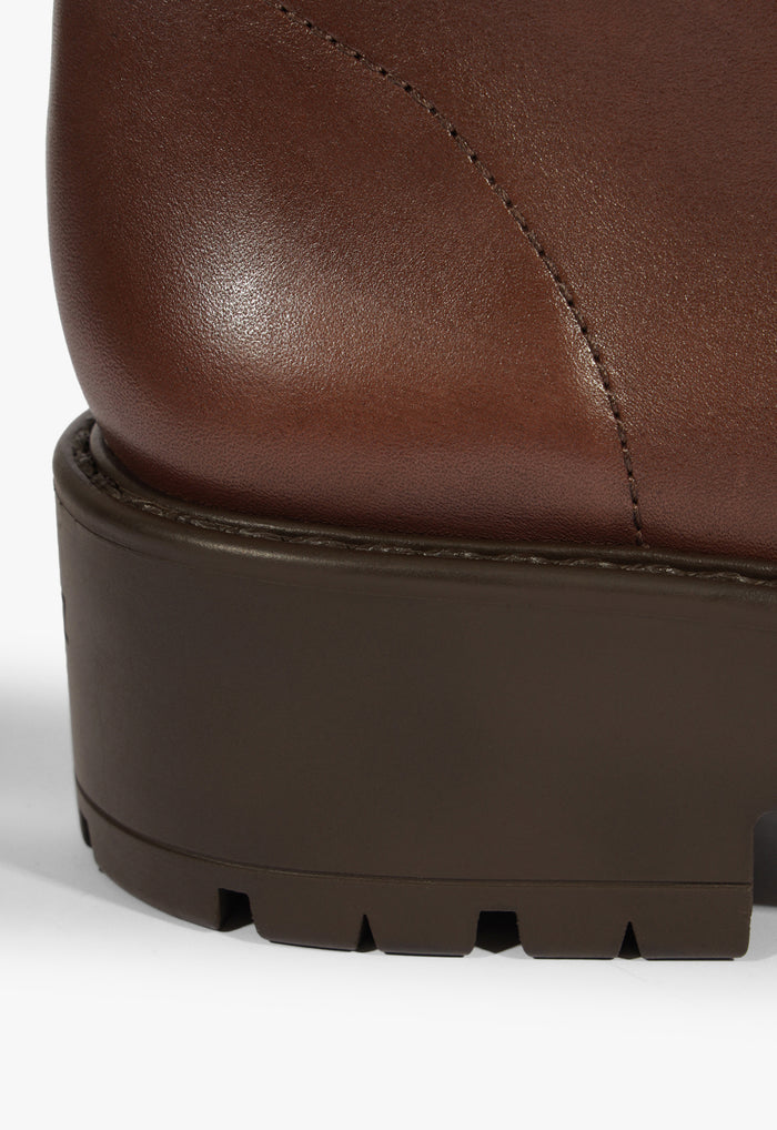 Farrah Leather Bootie - Schutz Shoes