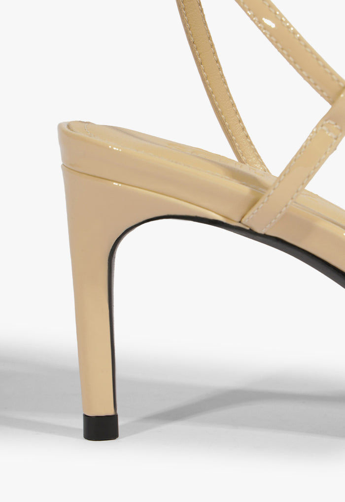 Fergie Mid Patent Sandal - Schutz Shoes