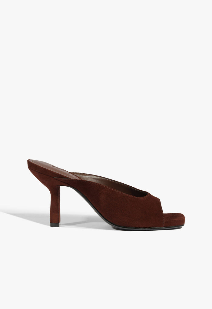 Finley Suede Sandal 5 Chestnut Brown Suede - Schutz Shoes