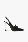 Fiorella Leather Pump 5 Black Nappa Leather - Schutz Shoes