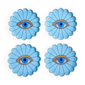 Fleur Canapé Plate Set - front view