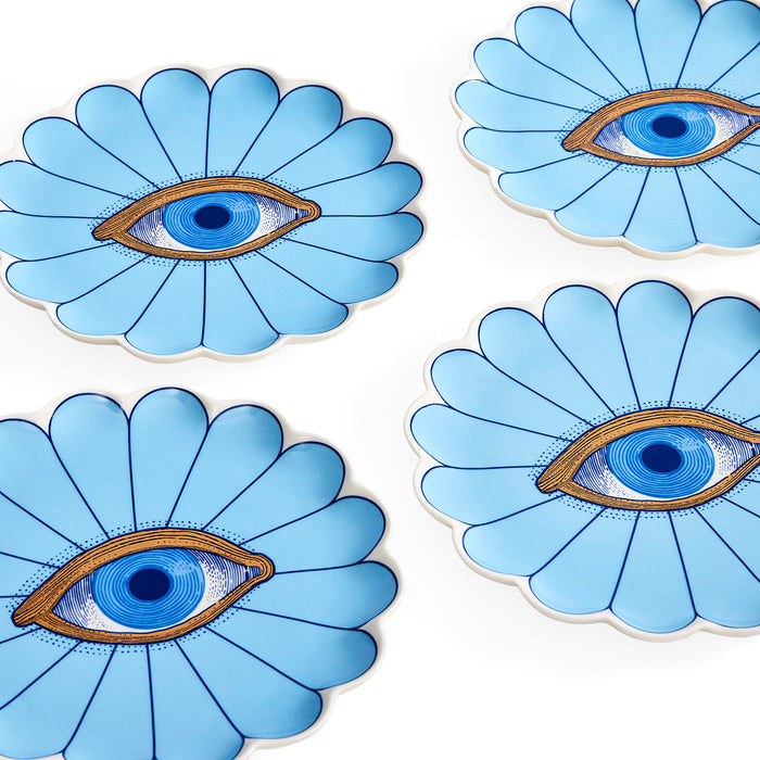 Fleur Canapé Plate Set - details view