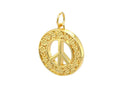 Floral Peace Sign Pendant | LINK, design your own