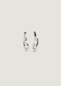 Forma Sculptural Earring Silver