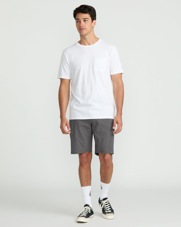 Frickin Cross Shred Static 20" Hybrid Short - Charcoal Heather