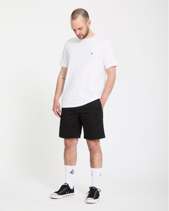 Frickin II 19" Elasticated Waist Short - Black