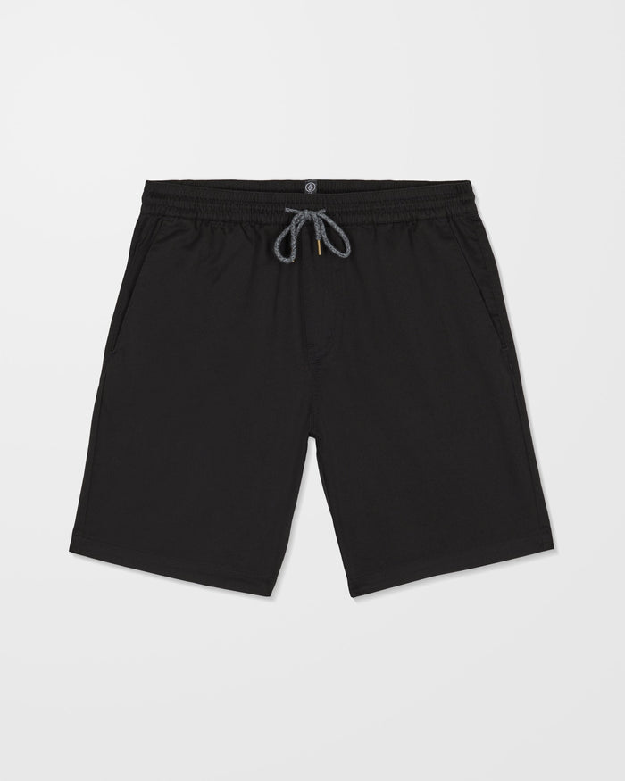Frickin II 19" Elasticated Waist Short - Black